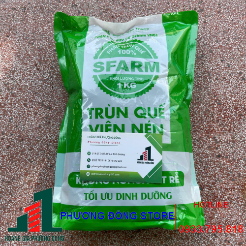 Viên nén trùn quế sfarm