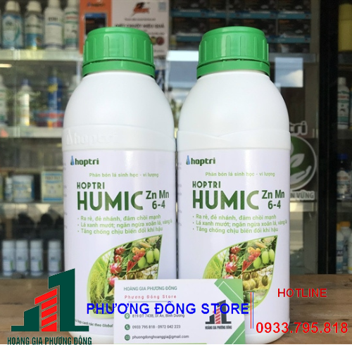 Phân bón lá vi lượng Hợp Trí Humic Zn Mn