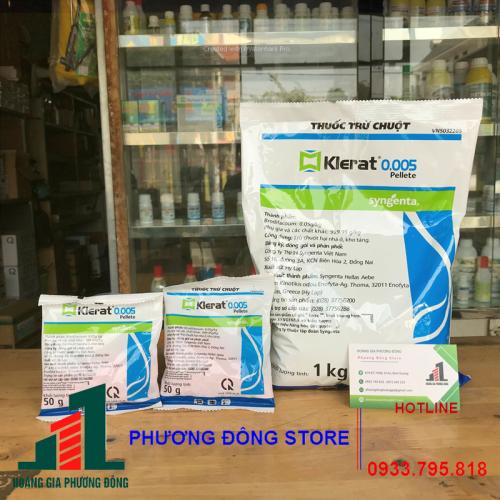 Thuốc diệt chuột Klerat 0.005 Pellete