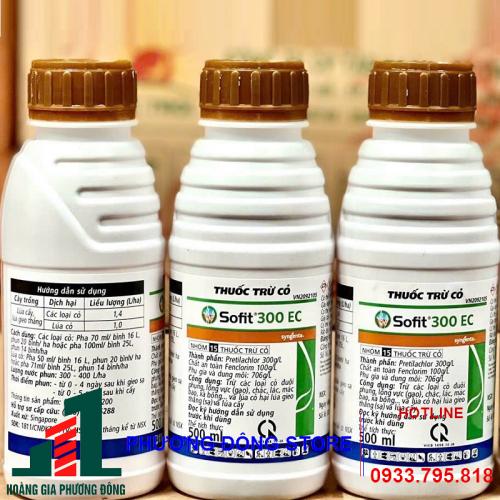 Thuốc diệt cỏ tận gốc Sofit 300EC