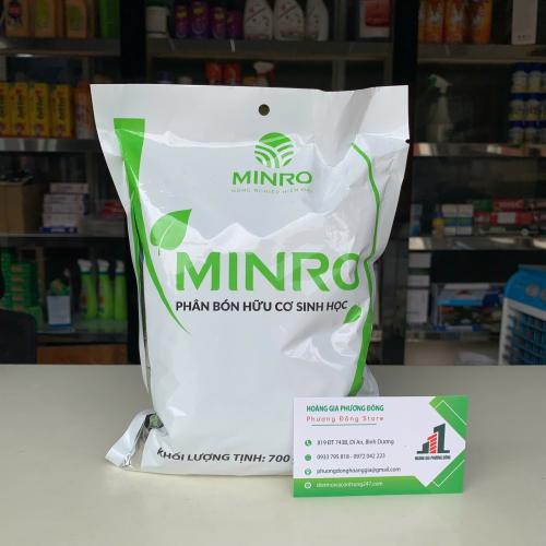 Phân bón hữu cơ sinh học minro (viên nở)