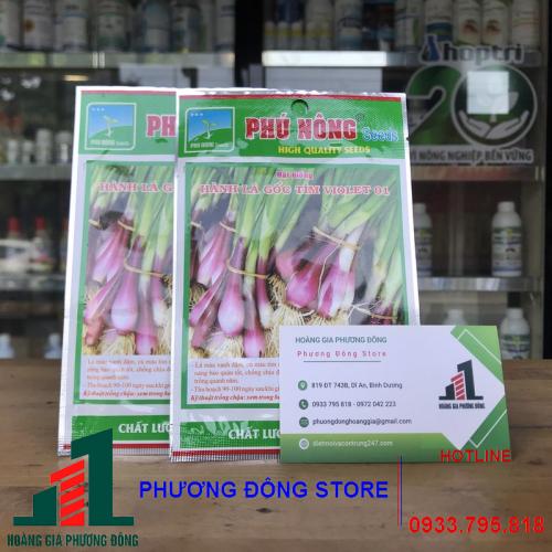Hạt giống hành lá gốc đỏ