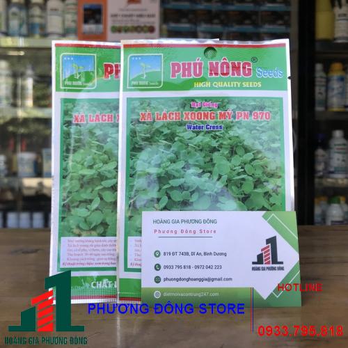 Hạt giống xà lách xoong 